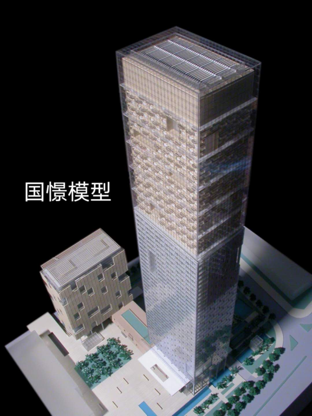 墨脱县建筑模型