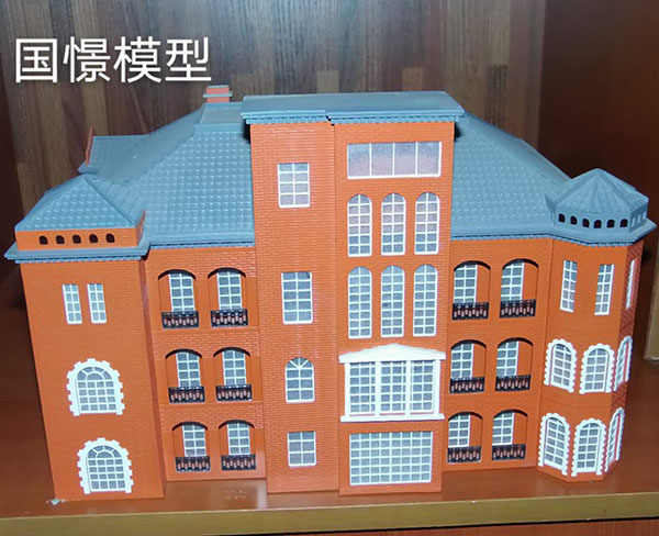 墨脱县建筑模型