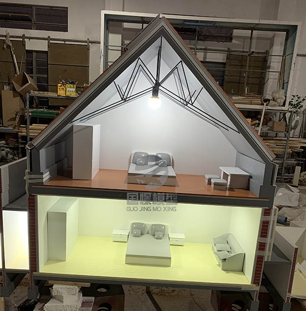 墨脱县建筑模型